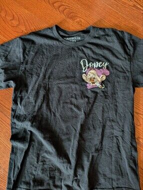 Dopey Graphic Tee with Cartoon Design